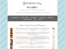 Tablet Screenshot of eventsbymissyco.com